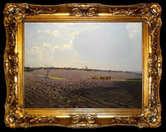 framed  Nikolay Nikanorovich Dubovskoy The Land, ta009-2